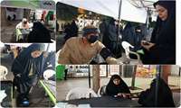 تداوم خدمت‌رسانی موکب سلامت با همکاری شبکه بهداشت و درمان شهریار
